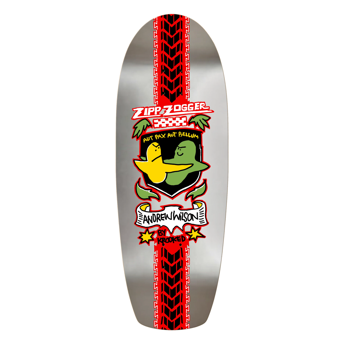 Krooked Wilson Zipp Zogger Deck - 10.75