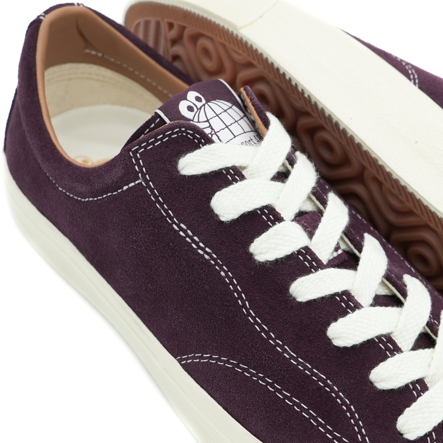 Last Resort AB VM003 LO Suede - Fig Red/White