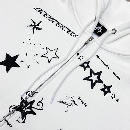 Late Nite Stars OG Flash Hoodie - White