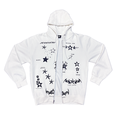 Late Nite Stars OG Flash Hoodie - White