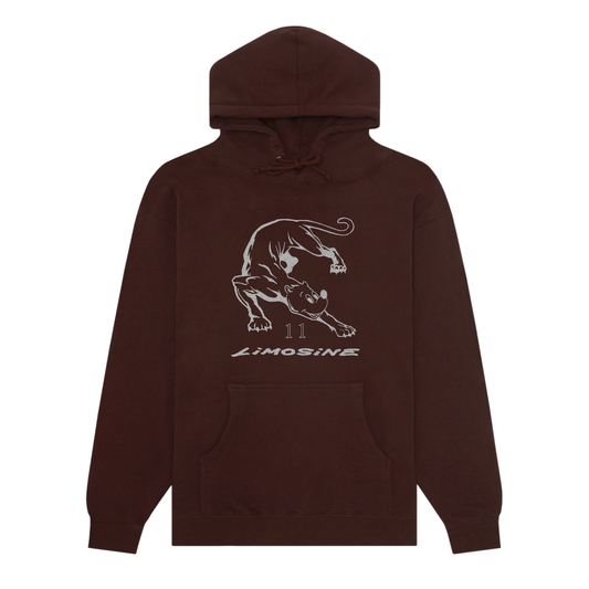 Limosine Panther Hoodie - Brown