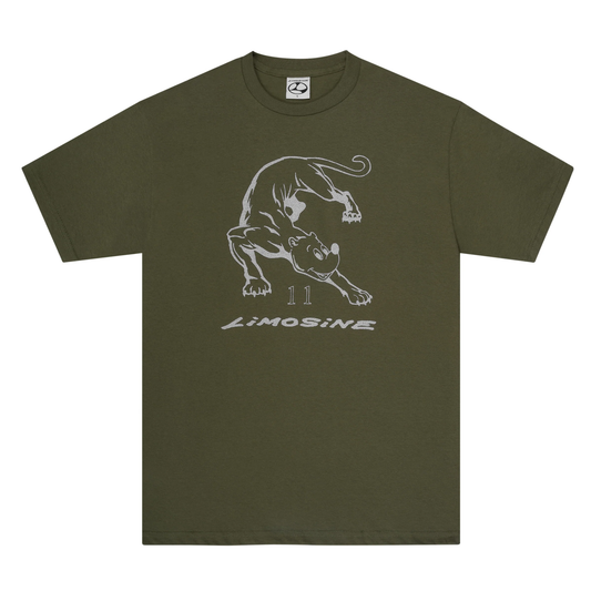 Limosine Panther Tee - Olive