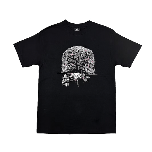 Late Nite Stars Life Tree Tee - Black