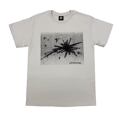 Late Nite Stars Starburst Tee - Gray