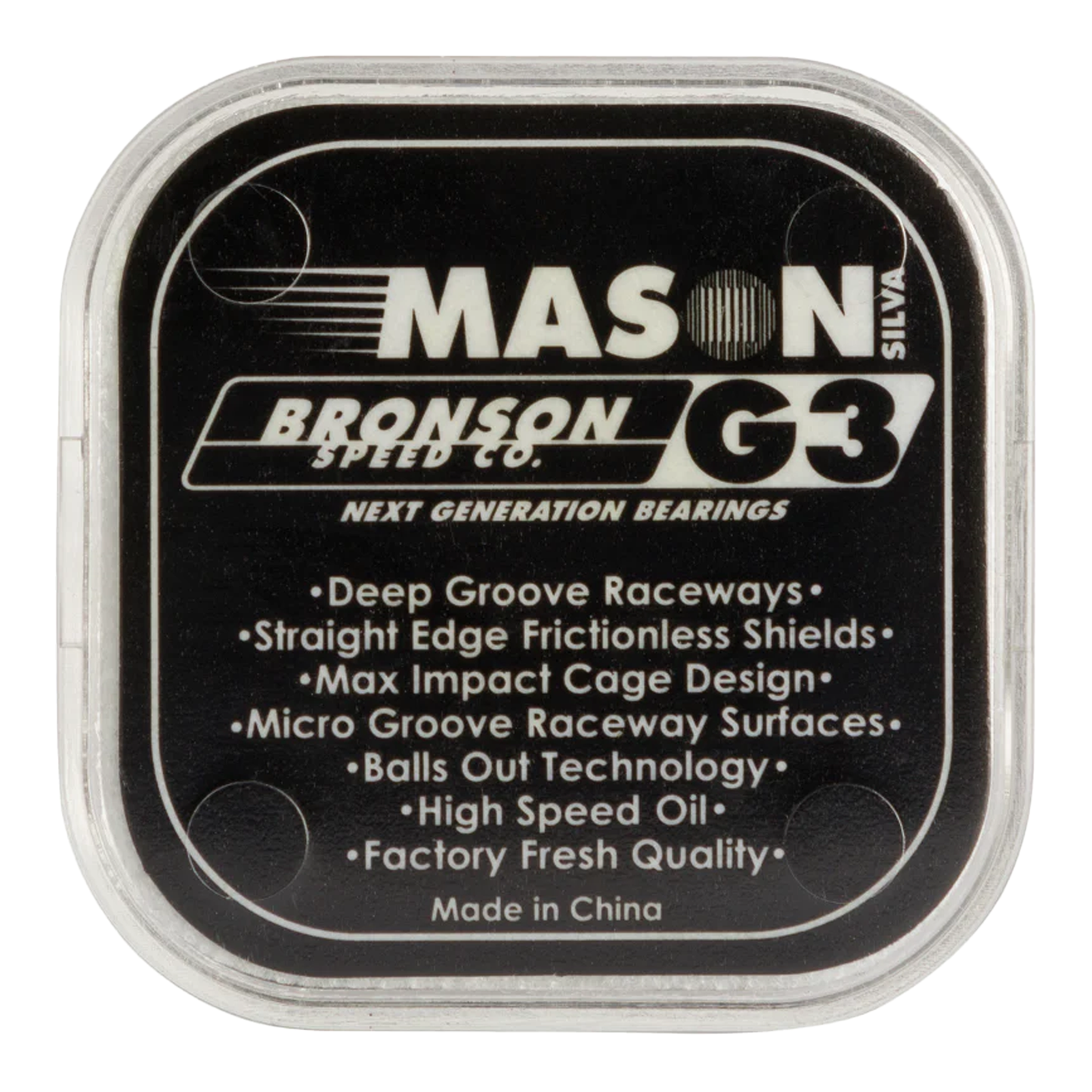 Bronson Mason Silva G3 Bearings