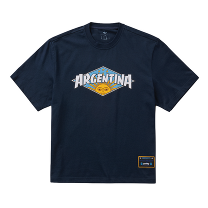 Adidas Thrasher x AFA Argentina Tee  - Navy