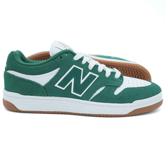 New Balance 480 - Green / White