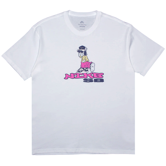 Nike SB Max90 Dunk Dog Tee - White
