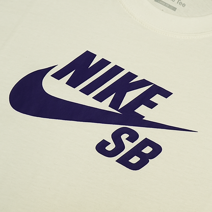 Nike SB Center Logo Tee - Cream / Purple
