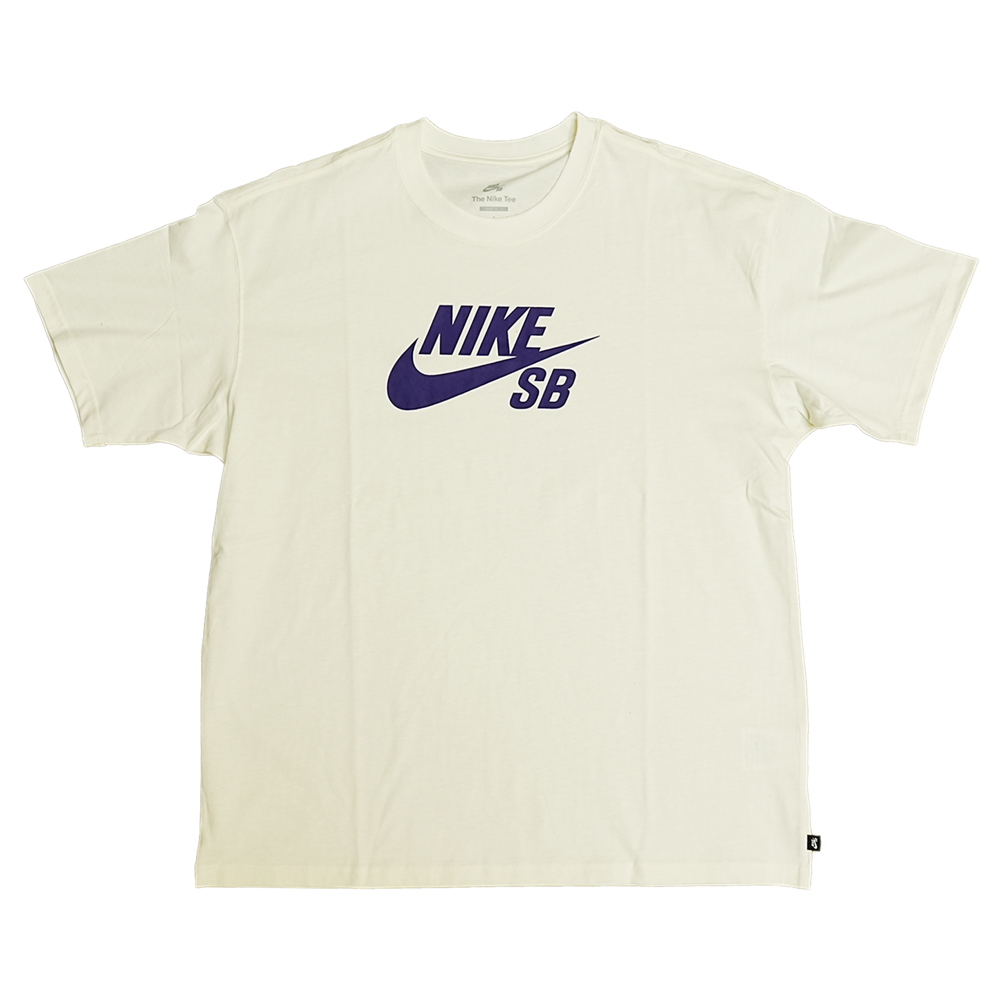 Nike SB Center Logo Tee - Cream / Purple