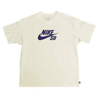 Nike SB Center Logo Tee - Cream / Purple