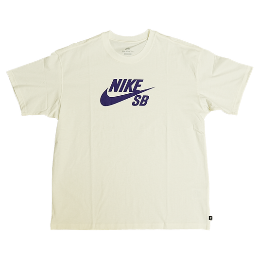Nike SB Center Logo Tee - Cream / Purple