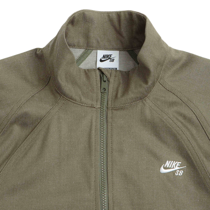 Nike SB Denim Full-Zip Track Jacket - Olive