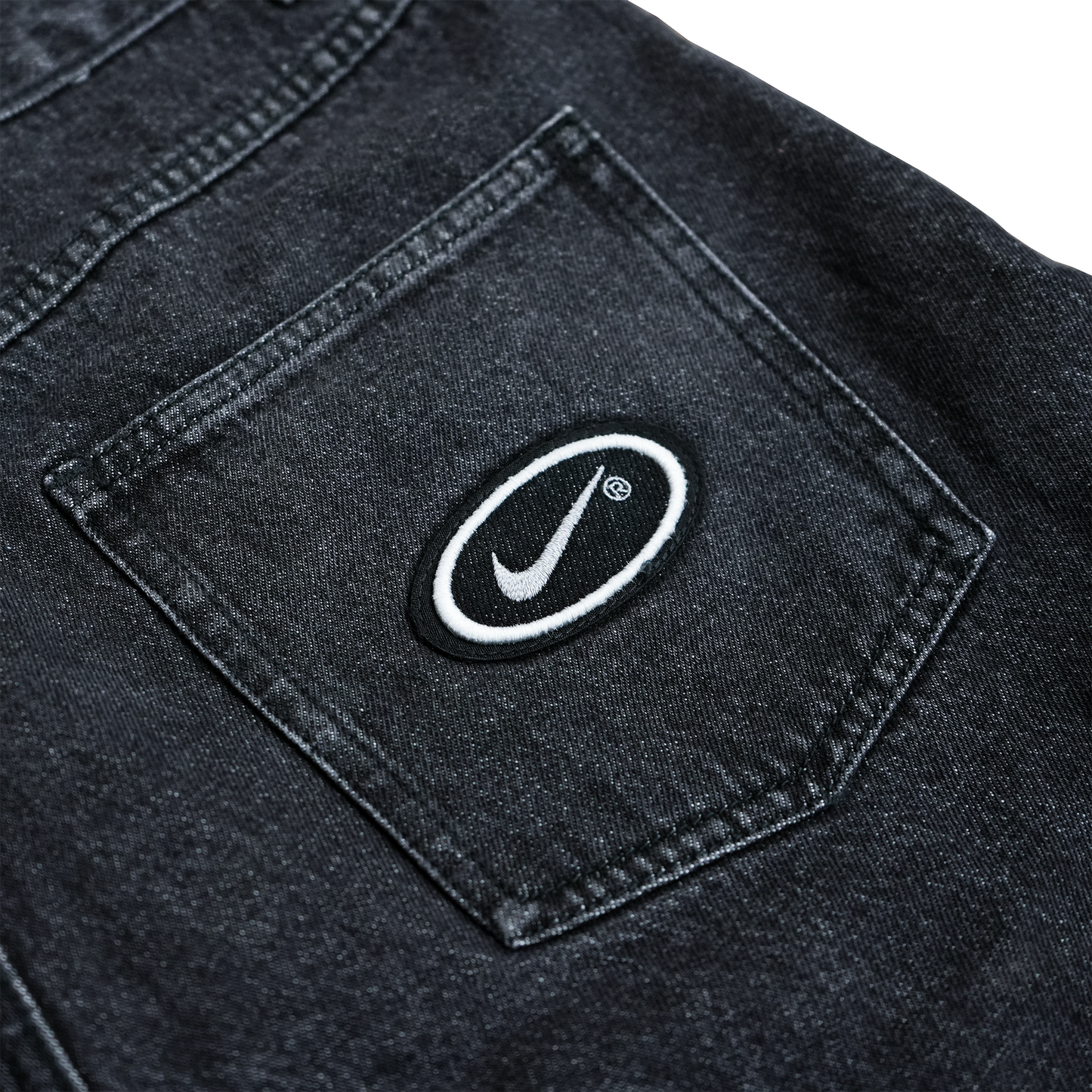 Nike SB Koston Loose Denim Skate Pants - Black