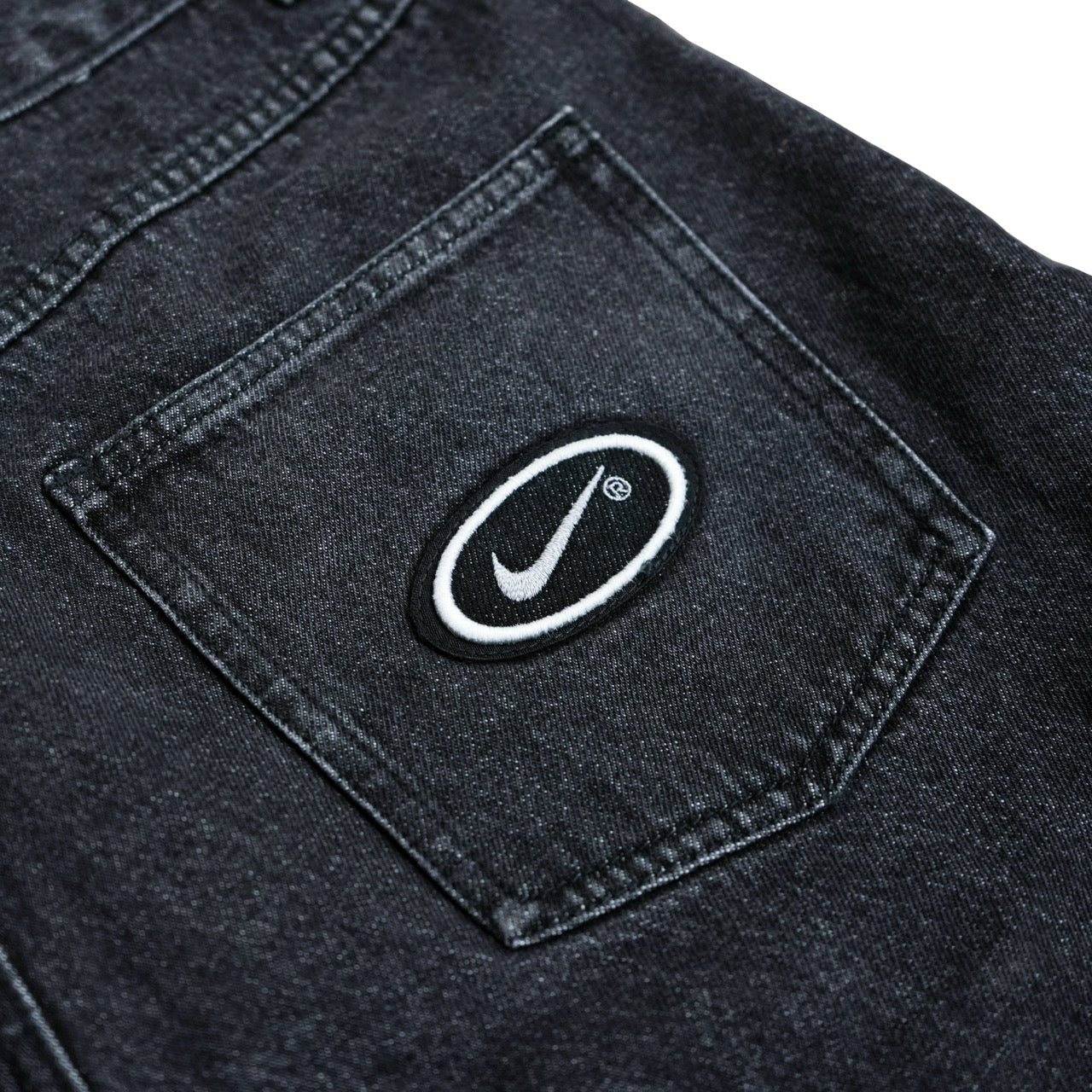 Nike SB Koston Loose Denim Skate Pants - Black