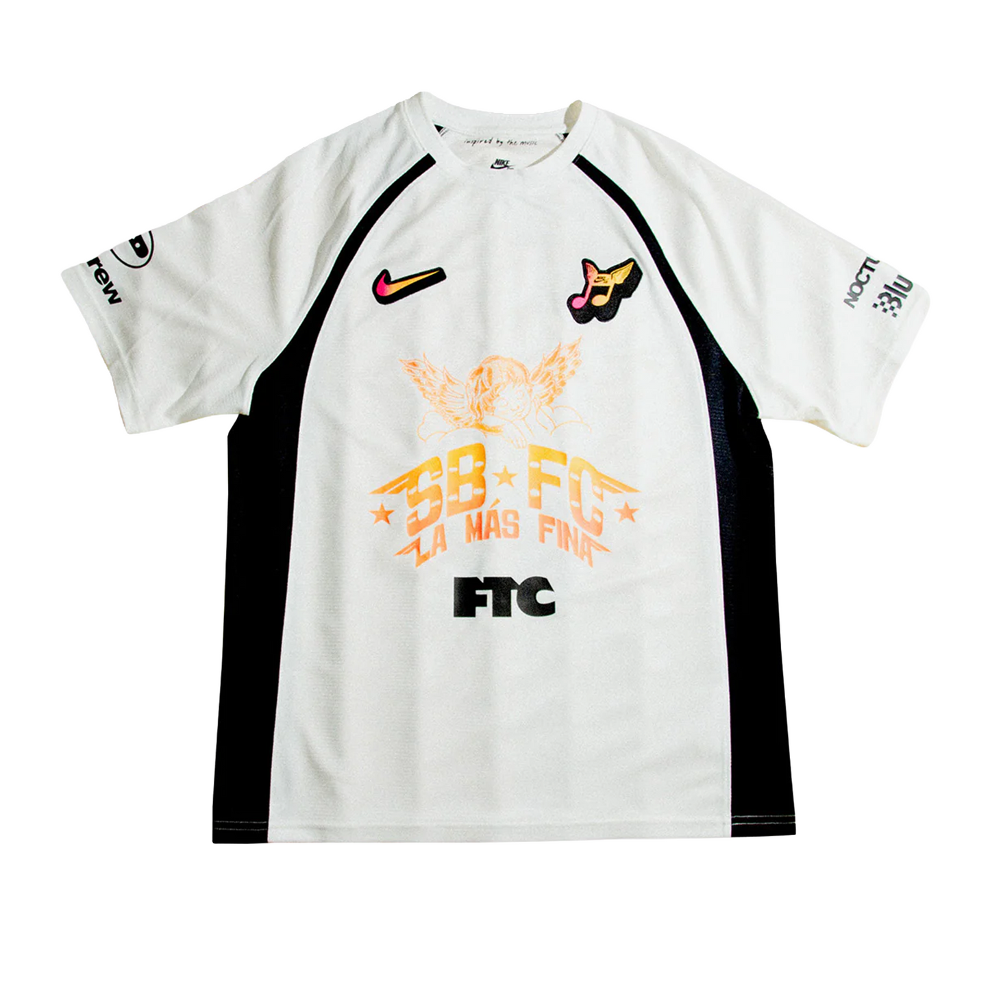 Nike SB FC Short Sleeve Jersey - White / Black