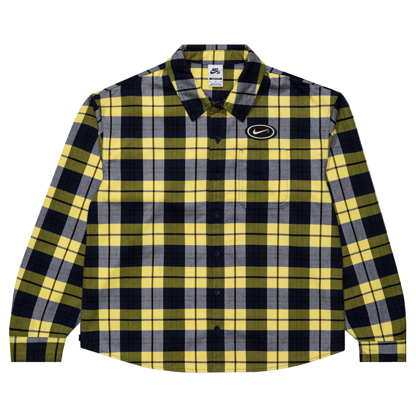 Nike SB Koston Flannel - Blue / Yellow