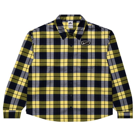 Nike SB Koston Flannel - Blue / Yellow