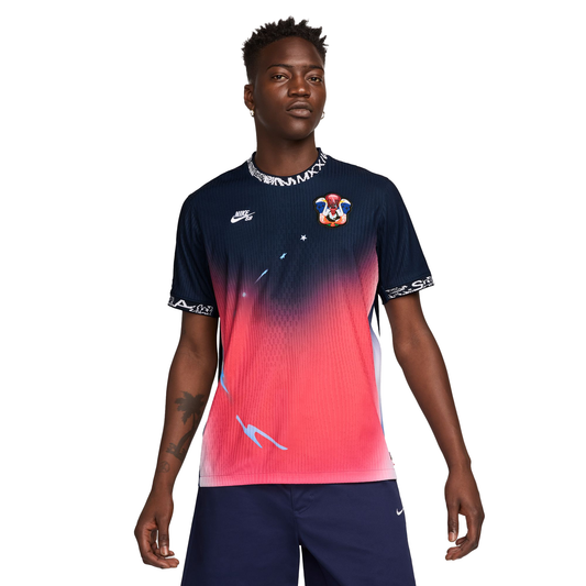 Nike SB Olympic Team USA Federation Jersey - Obsidian/Bright Crimson