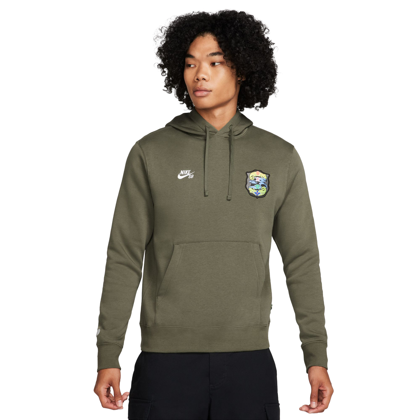 Nike SB Olympic Chameleon Hoodie - Medium Olive