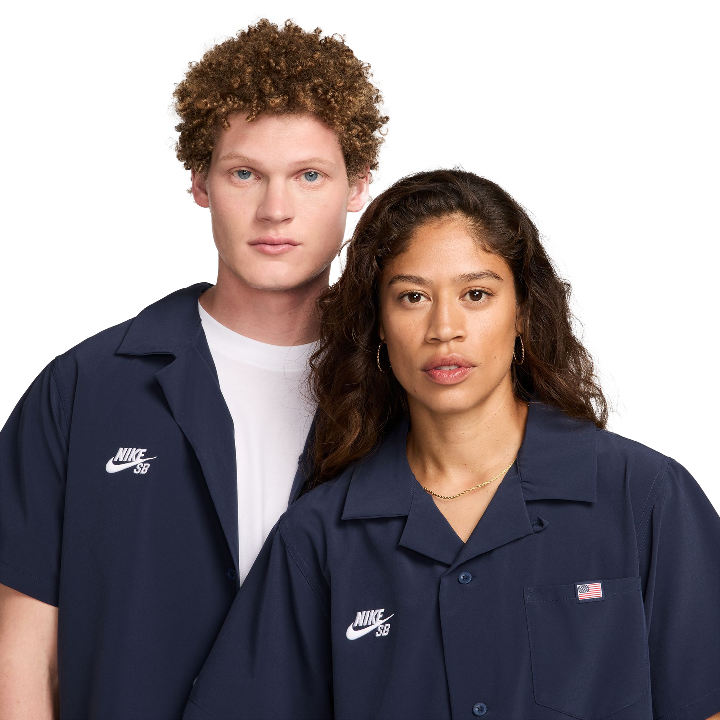 Nike SB Olympic Eagle Button Up Jersey - Obsidian