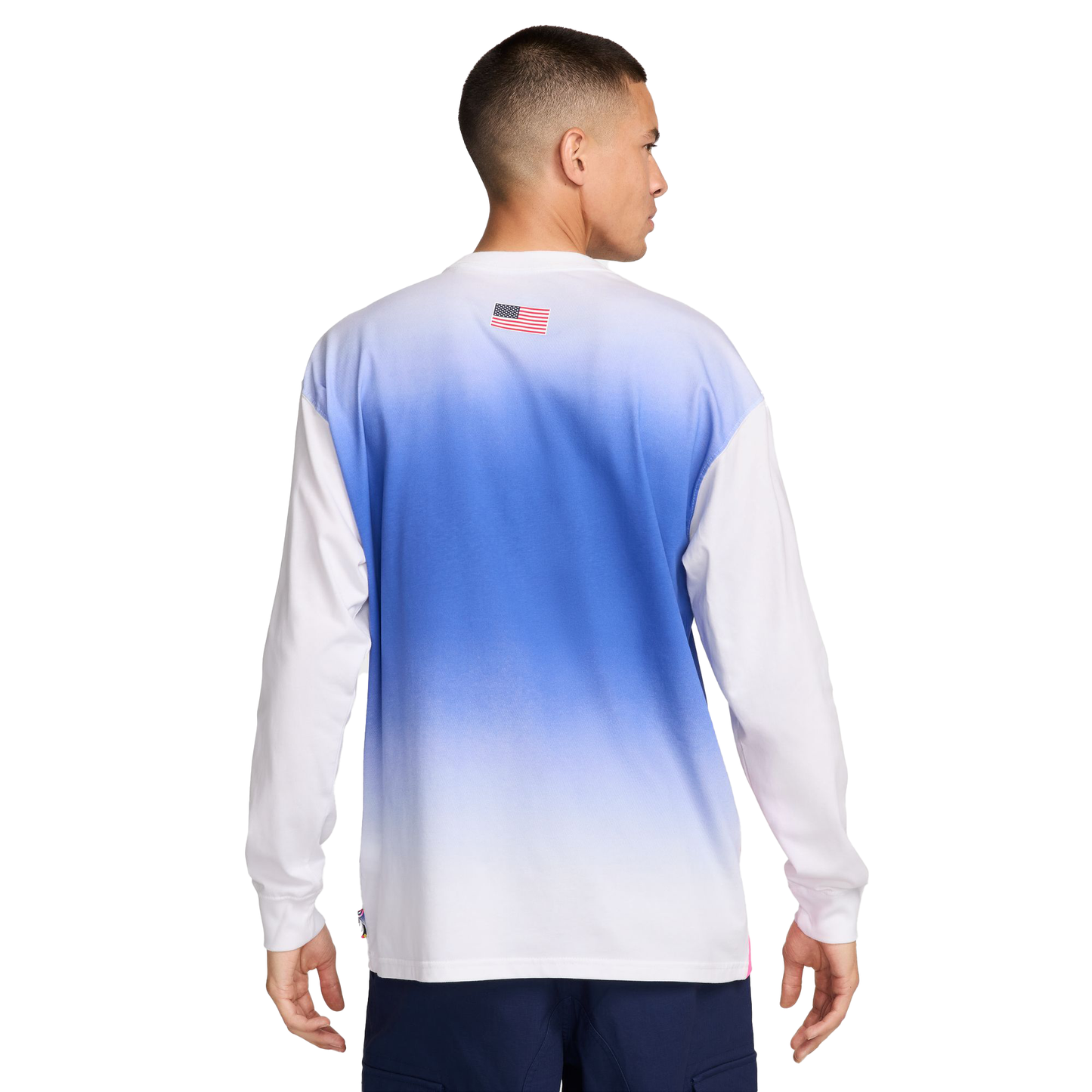 Nike SB Olympic Eagle Longsleeve Tee - White/Obsidian