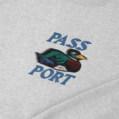 Passport Fast Duck Sweater - Ash