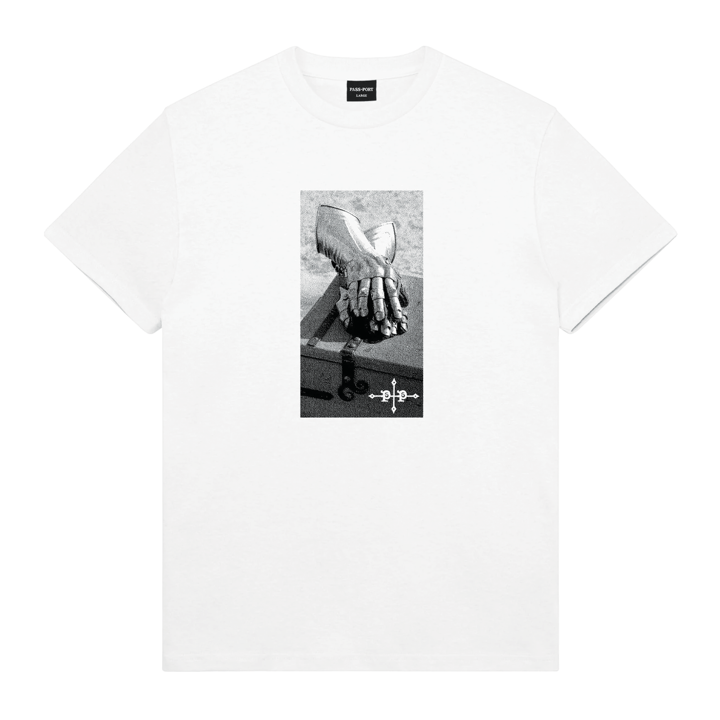 Passport Gauntlets Tee - White