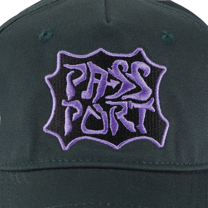 Passport Glyph Packers Cap - Jade Green