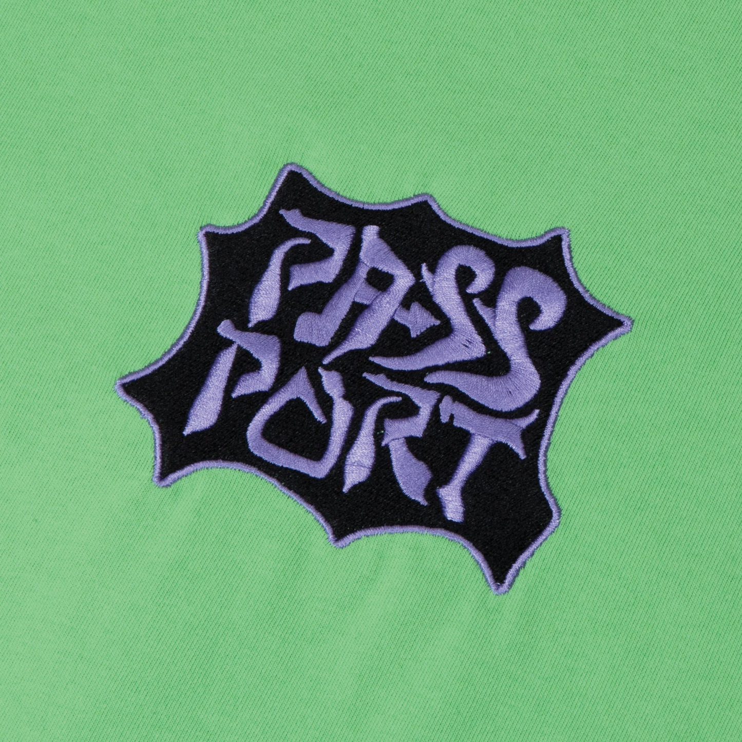 Passport Glyph Tee - Slime