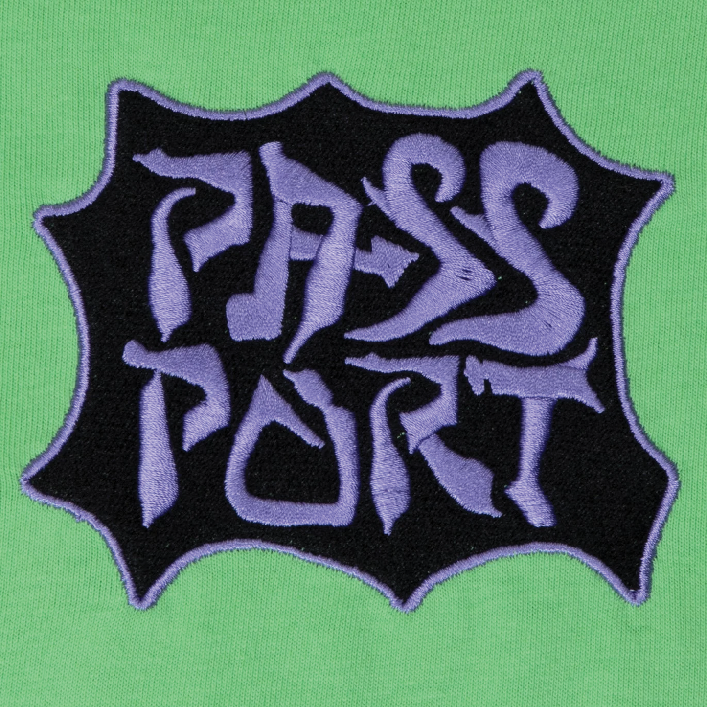 Passport Glyph Tee - Slime