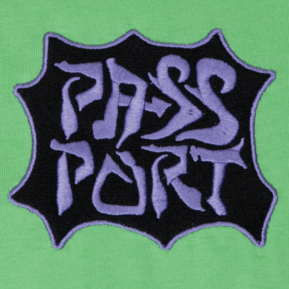 Passport Glyph Tee - Slime