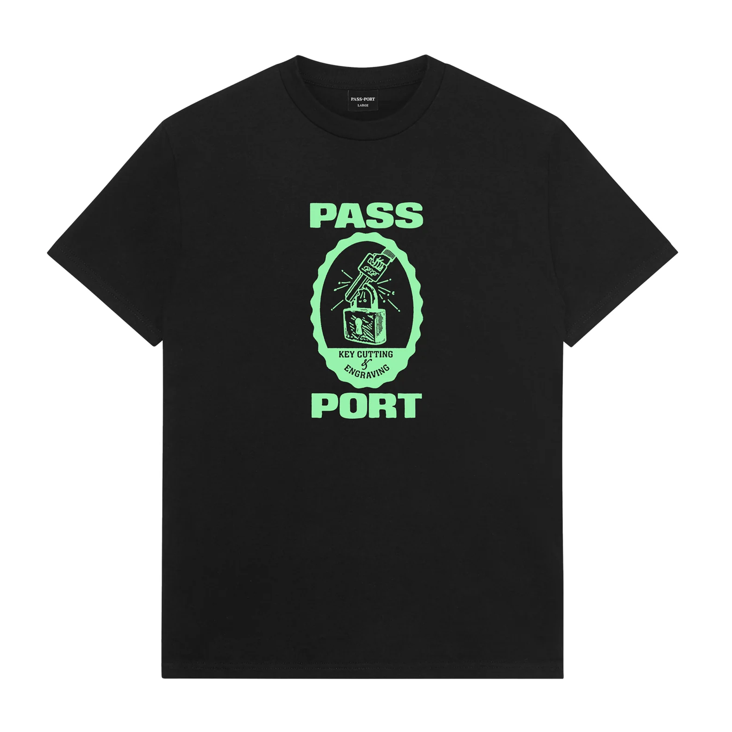 Passport Hercu-Locks Tee - Black