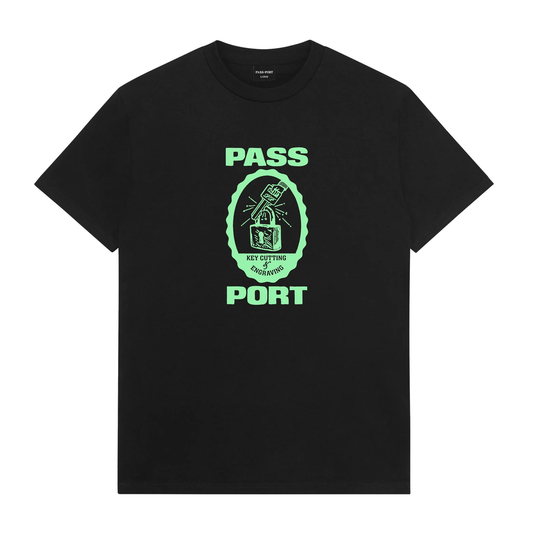 Passport Hercu-Locks Tee - Black