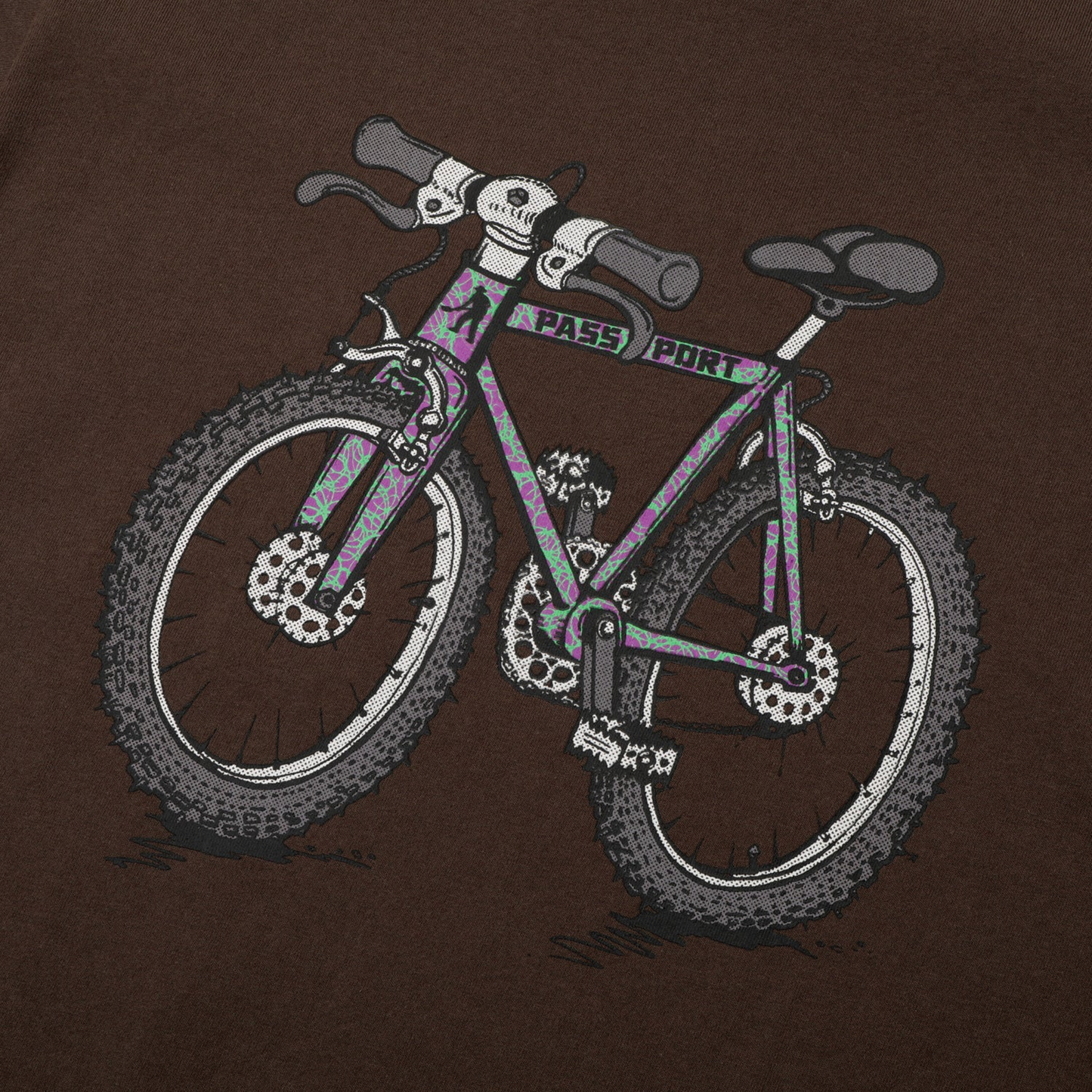 Passport One Speed Tee - Bark
