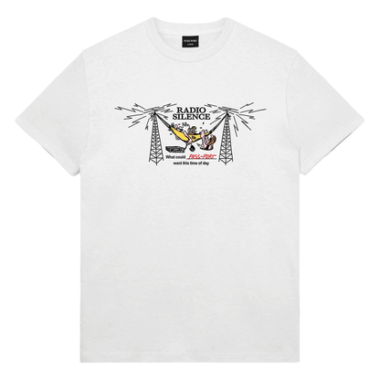 Passport Radio Silence Tee - White