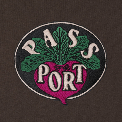 Passport Radish Tee - Bark
