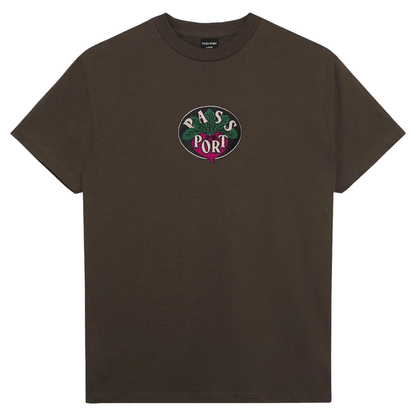Passport Radish Tee - Bark