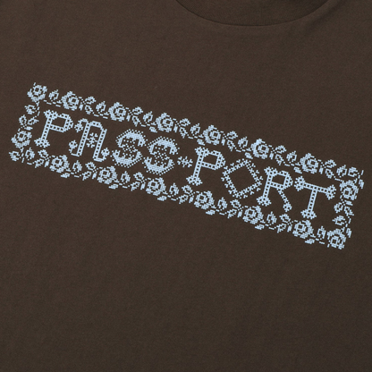 Passport Rosary Tee - Bark