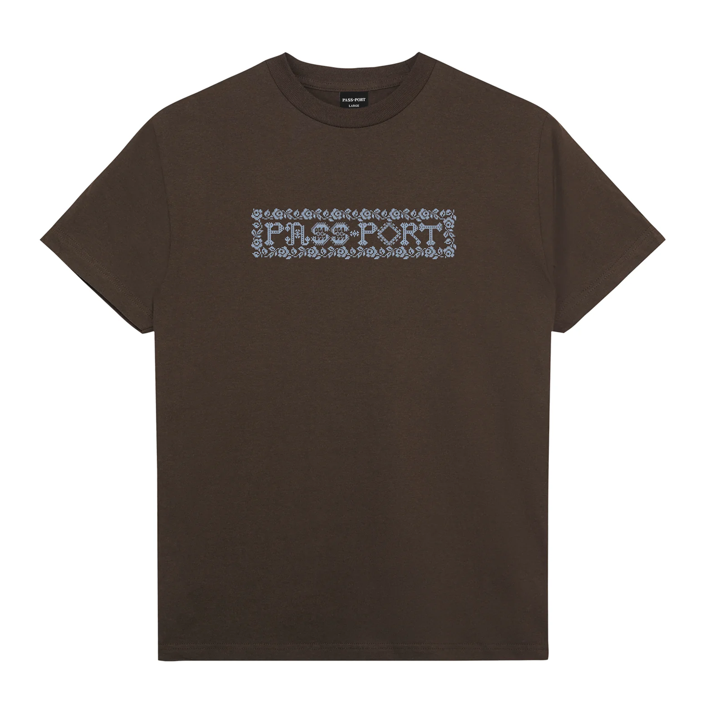Passport Rosary Tee - Bark