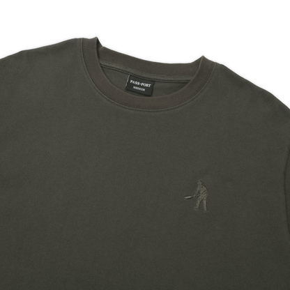 Passport Solid Workers Tee - Dark Olive