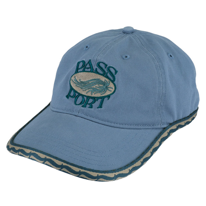 Passport Sunspot Leagues Cap - Washed Blue