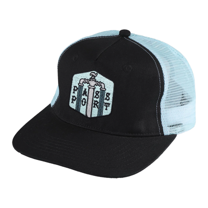 Passport Water Supply Workers Trucker - Black