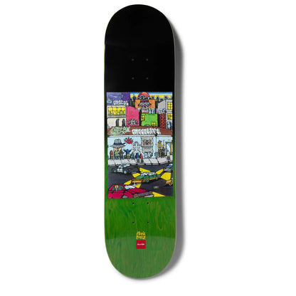 Chocolate Perez Fiendin' Deck - 8.125