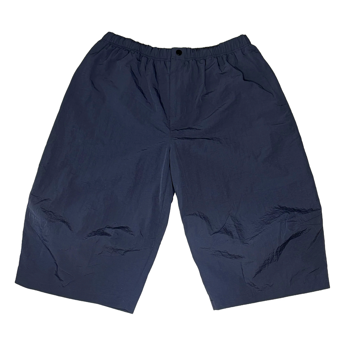 Petri Nylon Darted 3/4 Shorts - Navy