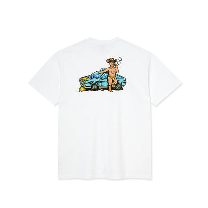 Polar Cowboy Cop Tee - White