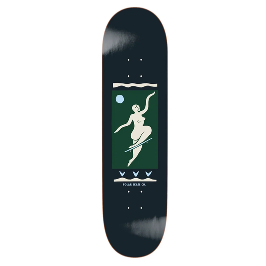 Polar No Comply Charcoal Deck - Assorted Sizes