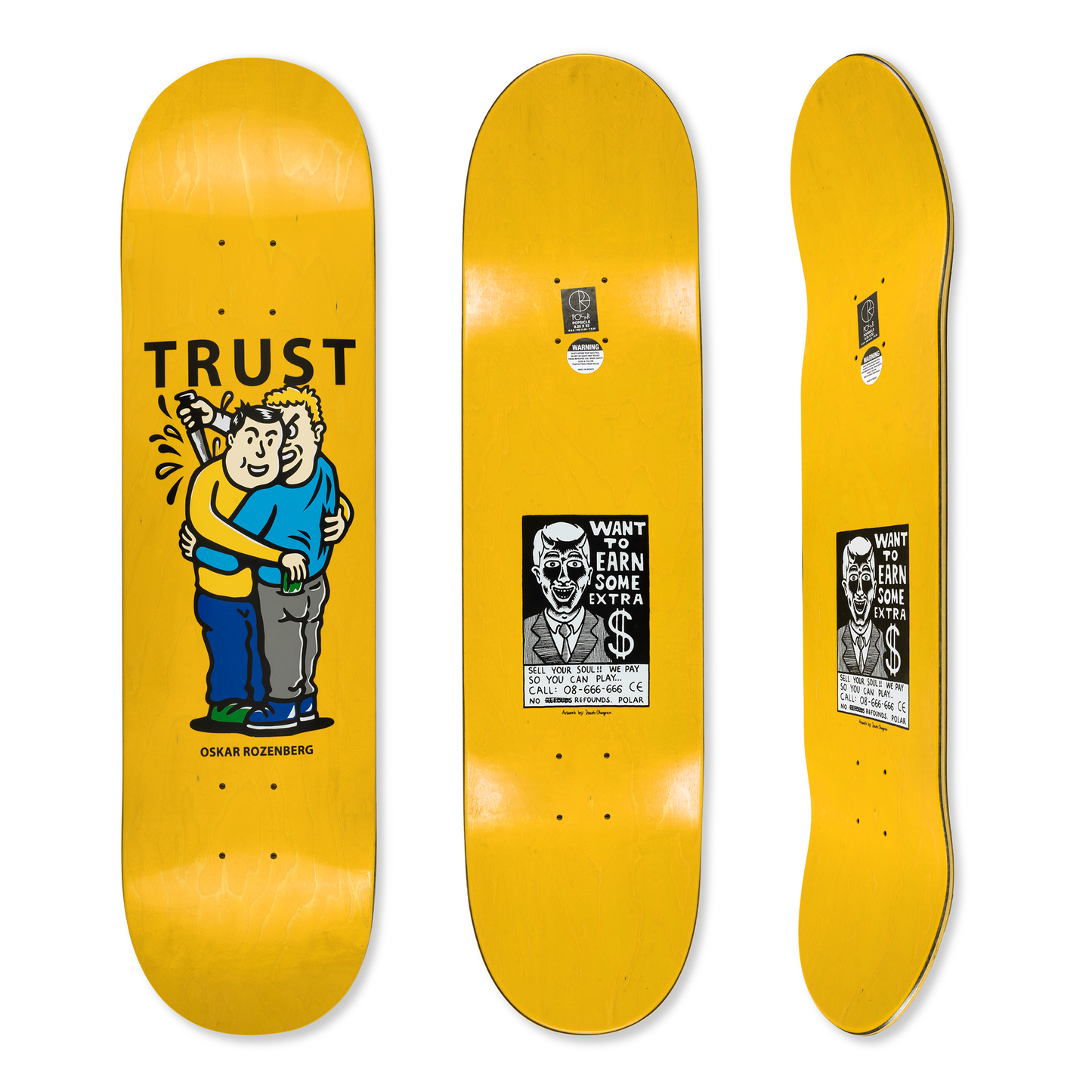 Polar Oski Trust Deck - 8.5 Short