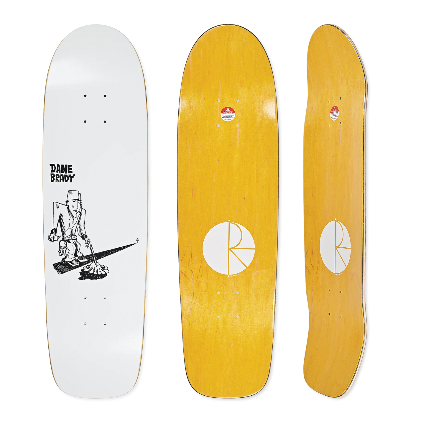 Polar Dane Brady Mopping Surf Jr. Deck - 8.75