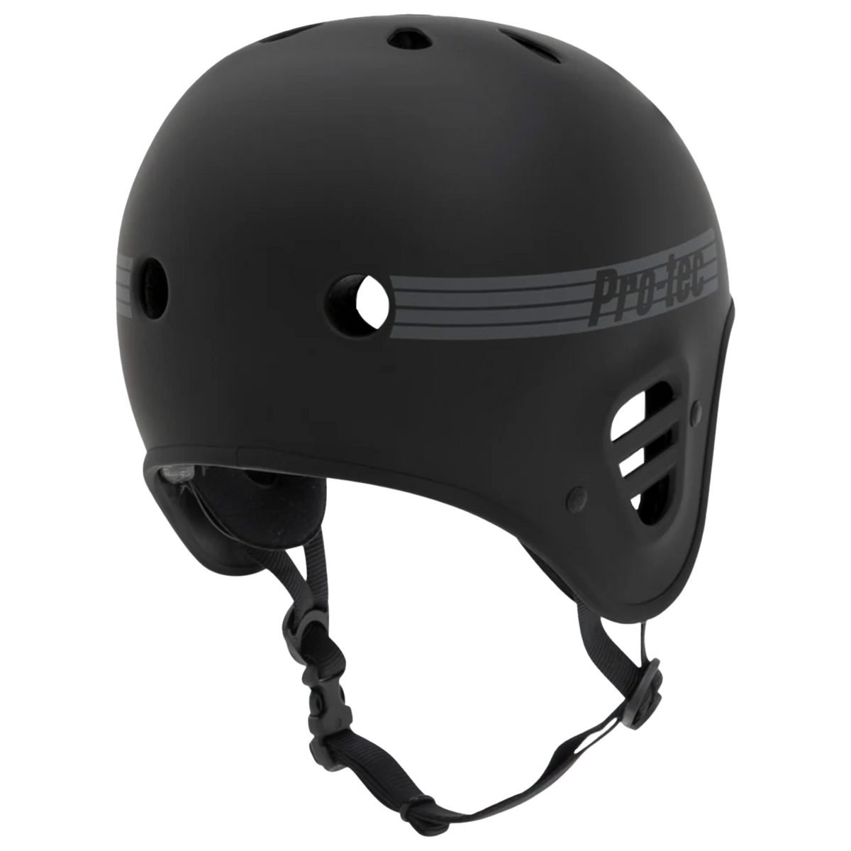 PRO-TEC FULL CUT SKATE HELMET Sサイズ ブラック Pro-Tec Full Cut Certified Helmet - Matte Black – Time Machine